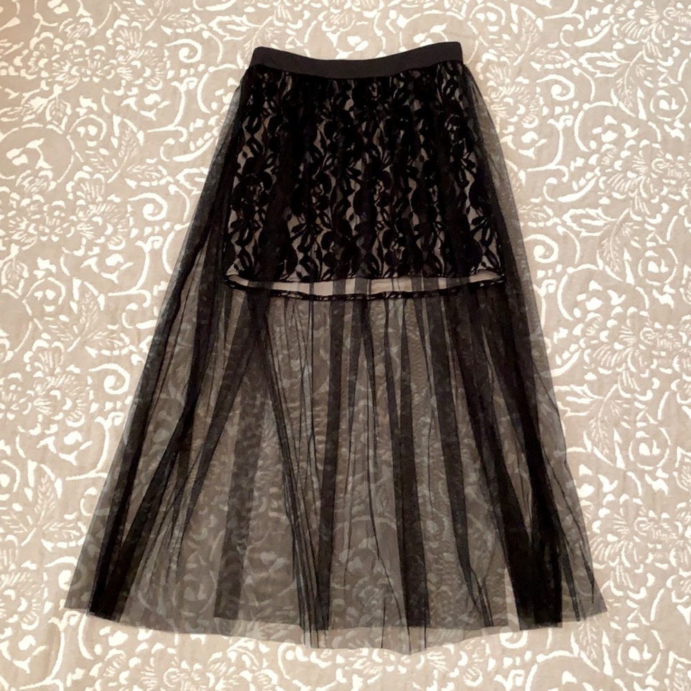 Black skirt